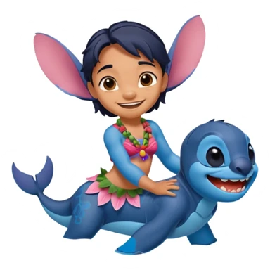 Lilo and stitch sticker