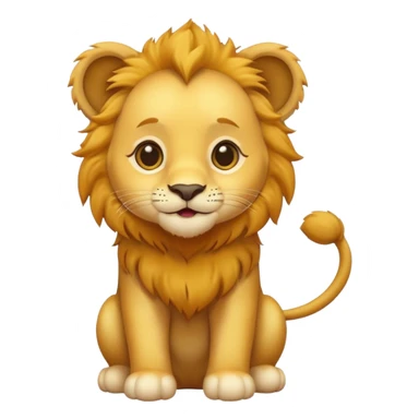 a baby lions 🦁  sticker