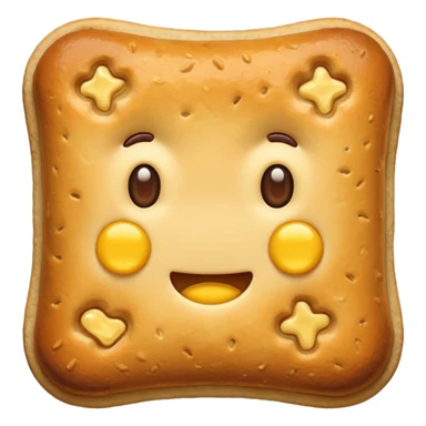 buttered biscuit sticker