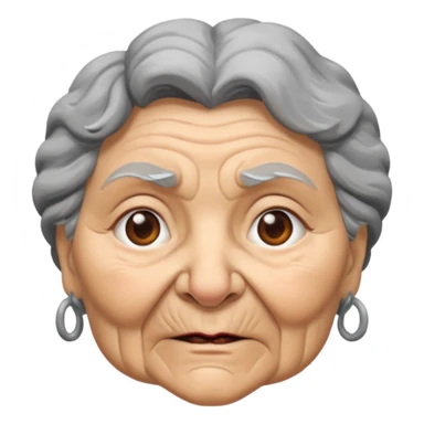 Granny wolf sticker