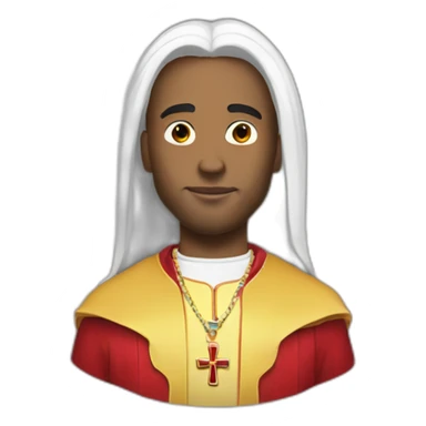 Make a Youngblood priest emoji according to the theme of the young rich drug dealer guy from the movie superfly sticker