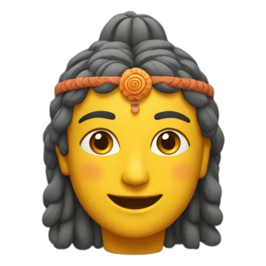 symbol of sanskrit sticker