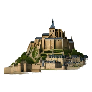 mont saint michel sticker