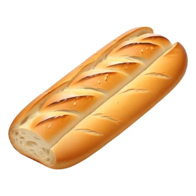 one piece of baguette sticker