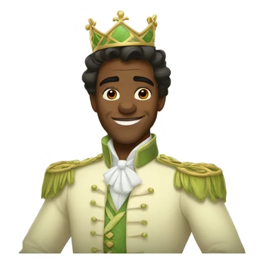 Prince from princess and the frog  sticker