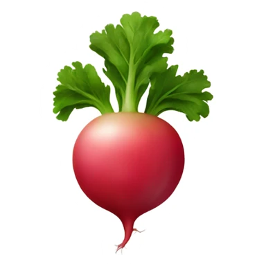 radish sticker