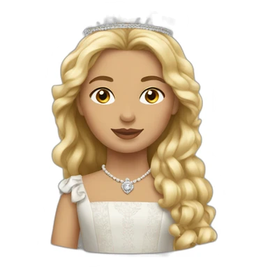 La reine d'Angleterre sticker