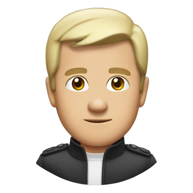 Gunther from friends sticker