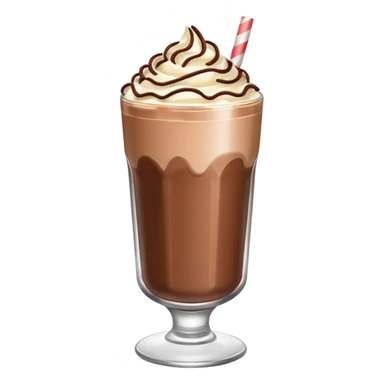 Chocolate milk shake  sticker
