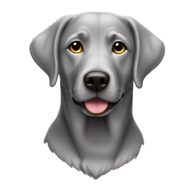 Silver lab  sticker