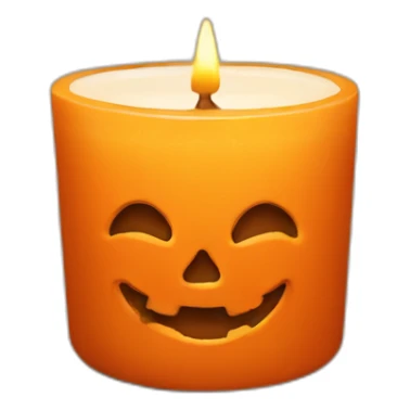 Pumpkin spice candle sticker