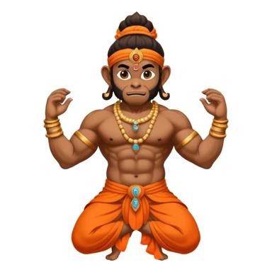 Hanuman ji Ram jap sticker
