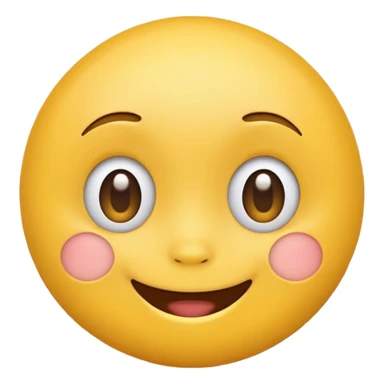 emoji yellow cute face smiling sticker