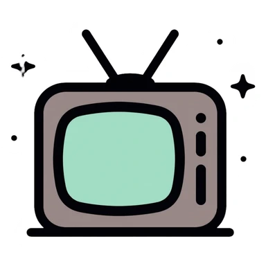television sticker