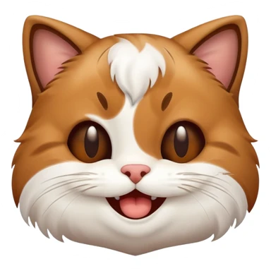 happy poop cat sticker