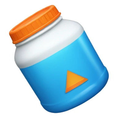 Blue Gatorade  sticker