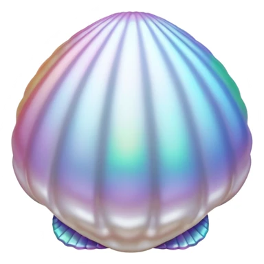 pearls in shell sticker