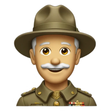 Baden-Powell sticker