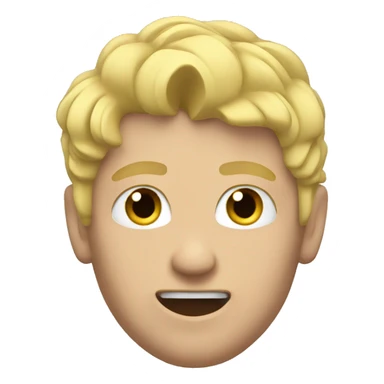 Blonde guy wrestling sticker