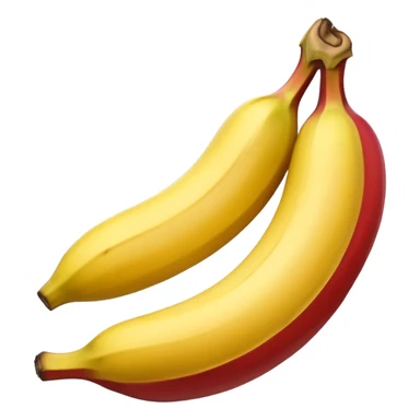make a peeled red banana  sticker