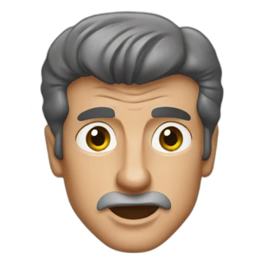 sylvester stallone cartoon wearing shirt sticker