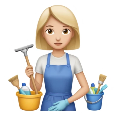 Mum organization home cleaning sticker
