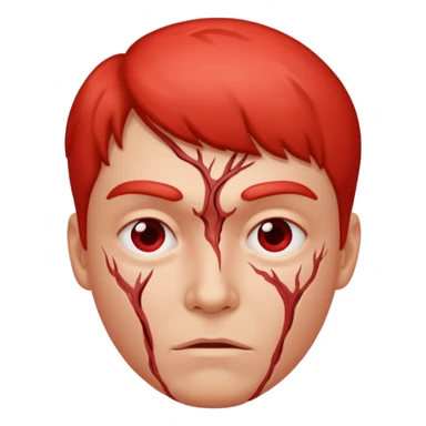 Pooping really hard sticker