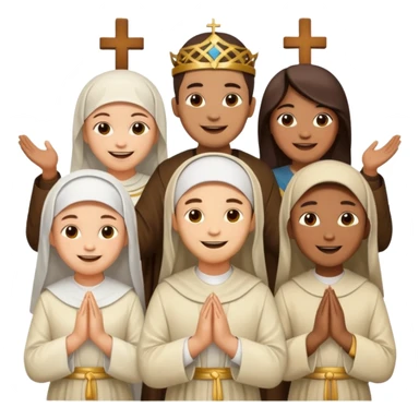 Emojis católicos sticker