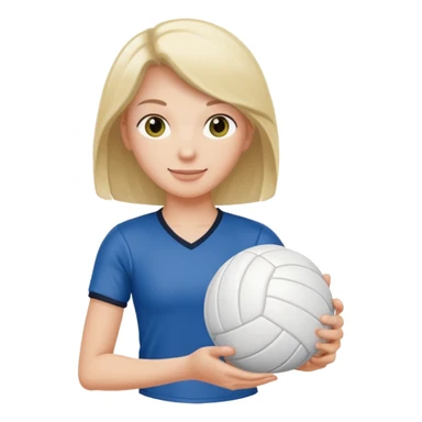 🏐 + 🥺 sticker