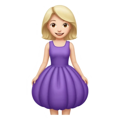 Woman Being Inflated   sticker