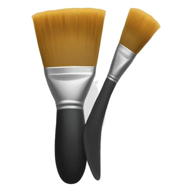 brushes in paint
 sticker