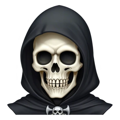 Grim reaper (scary) sticker