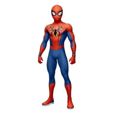 Spider-Man wearing a Denver Nuggets uniform sticker