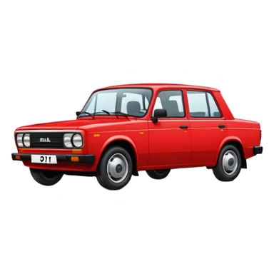 Lada 2107 sticker
