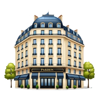 Parisian luxury hotel  sticker