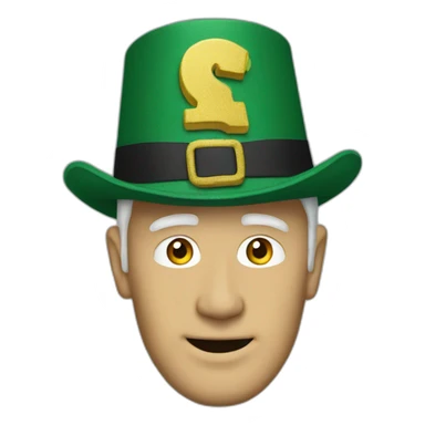 sir bobby charlton party hat sticker