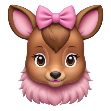 bambi with 🎀 sticker