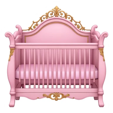 pink crib sticker