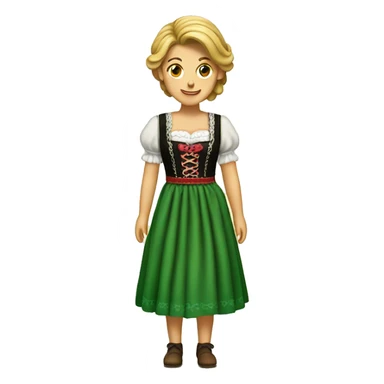 dirndl sticker
