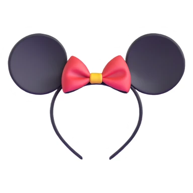 mickey mouse ears sticker