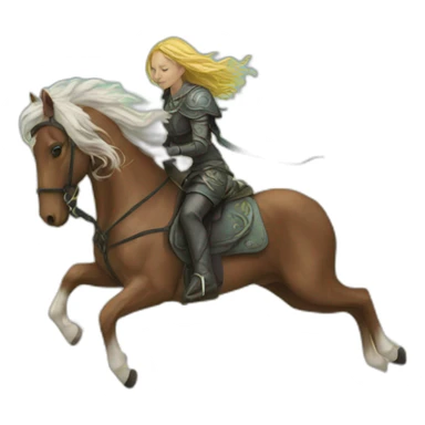 Ride waite Tarot deck sticker