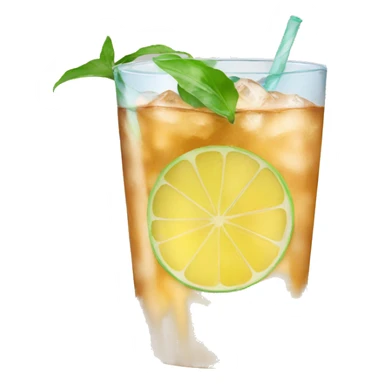 Refreshing drink sticker