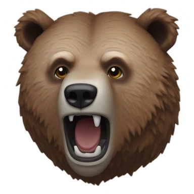 grizzly head michael meyers sticker
