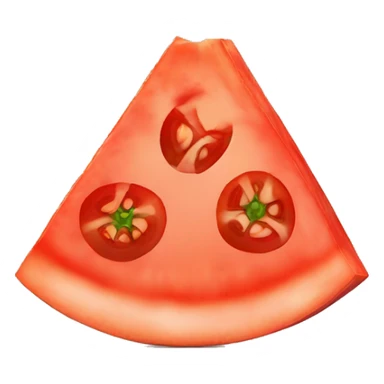 Slice of tomato sticker
