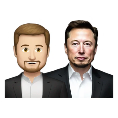 Kadyrov and Elon Musk sticker