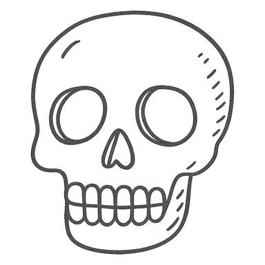 skull sticker
