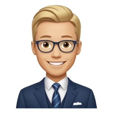 realistic Alexander Stubb, ruler of Finland sticker