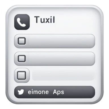 UI input fields and text areas sticker
