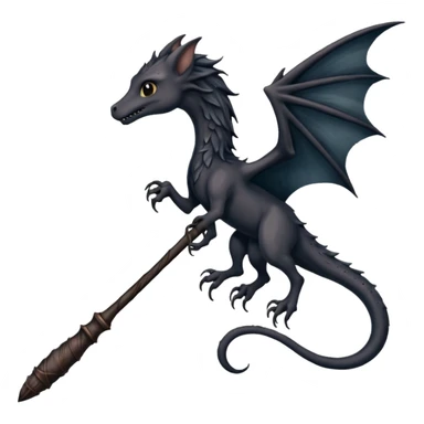 Harry potter Wand (blackthorn, thestral tail hair) sticker