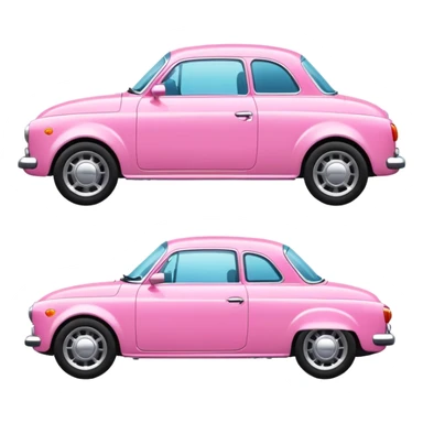 pink car sticker